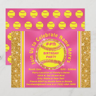 Einladungen zur personalisierten Geburtstagsparty