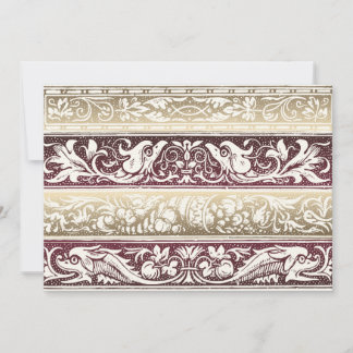 Einladungen zur Renaissance-Hochzeit