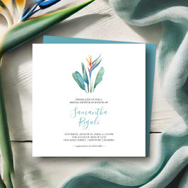 Einladungen zur Tropical Bridal Dusche