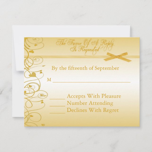Einladungen zur Verlängerung des Hochzeitsprinzips (Vorderseite)