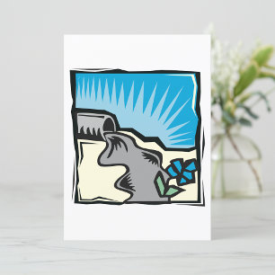 Einladungen zur Wasserleitung im Sturm