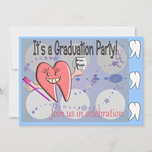 Einladungen zur zahnärztlichen Ausbildung (Vorderseite)