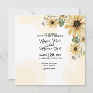 Einladungs-Kartendesign für die Hochzeit am besten Einladung