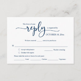 Einladungs-UAWG für Hochzeiten, Karte mit Optionen