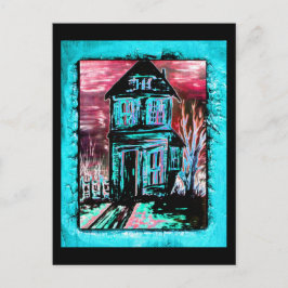 Einladungshaus Einladungspostkarte