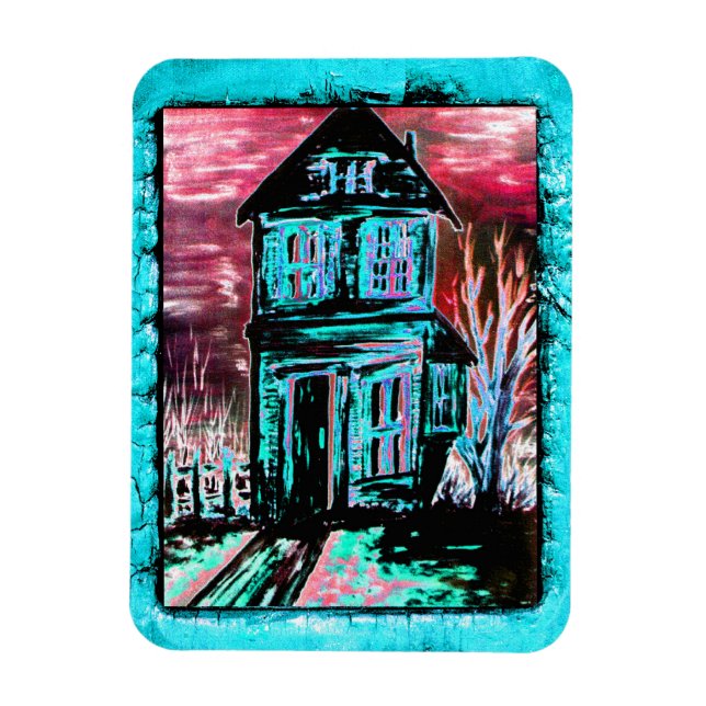 Einladungshaus Magnet (Vertikal)