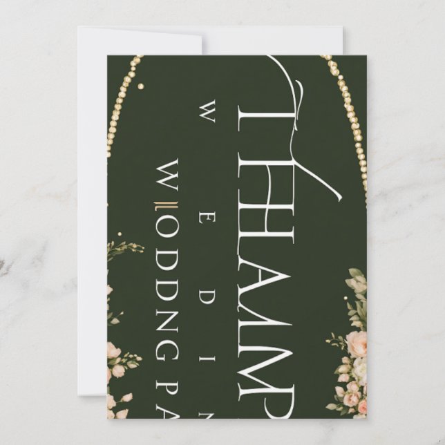 Einladungskarte (Vorderseite)