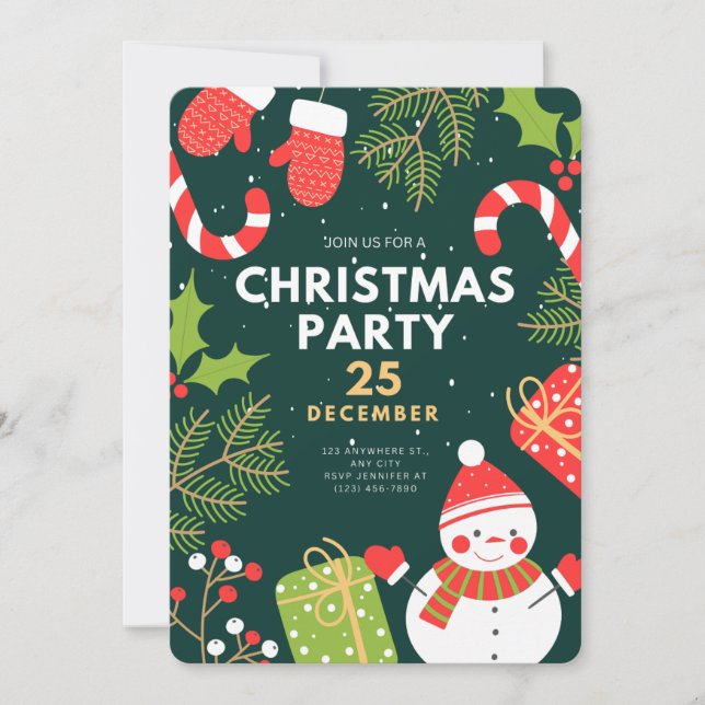 Einladungskarte (Vorderseite)