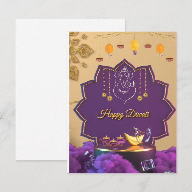 Einladungskarte (Vorne/Hinten)