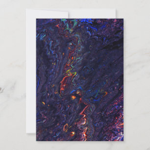 Einladungskarte 13 cm x 18 cm
