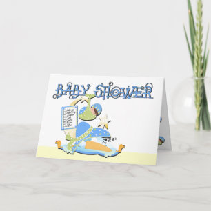 Einladungskarte für Babydusche