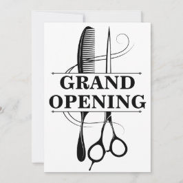 Einladungskarte für den Schönheitssalon