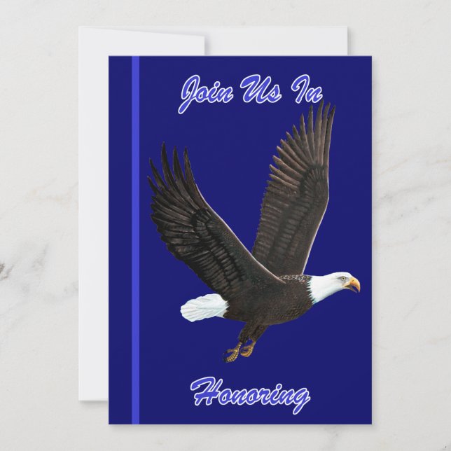 Einladungskarte für die Luftwaffe - Brigadegeneral (Vorderseite)