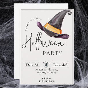 Einladungskarte für Halloween-Party