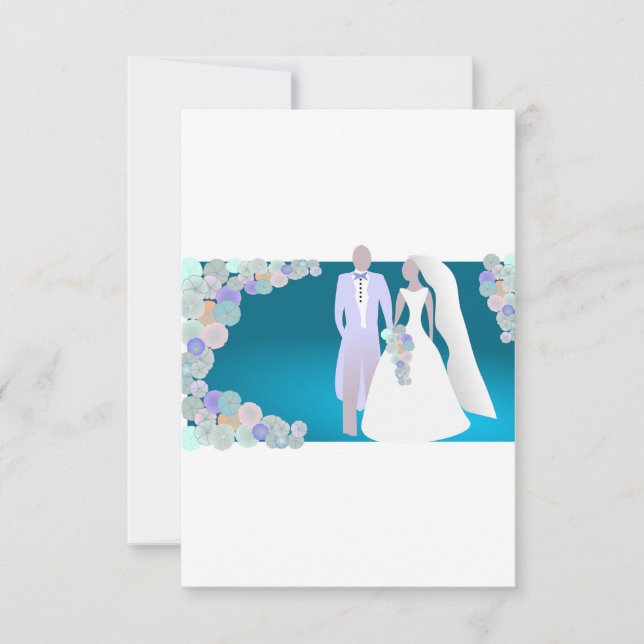 Einladungskarte für Hochzeiten ! (Vorderseite)