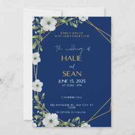 Einladungskarte für Hochzeiten von Schiffen und Go