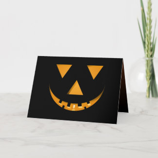 Einladungskarte für Jack-o-Lantern-Halloween-Party