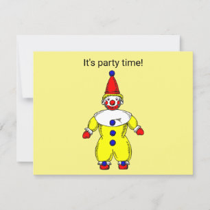 Einladungskarte für Party