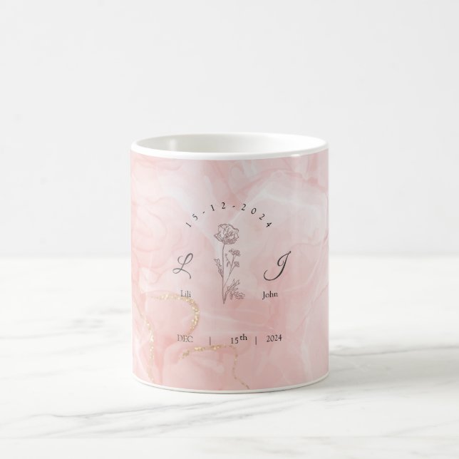 Einladungskarte Kaffeetasse (Mittel)