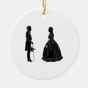Einladungskarte Keramik Ornament