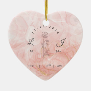 Einladungskarte Keramik Ornament