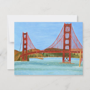 Einladungskarte San Francisco
