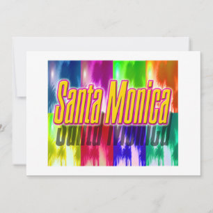 Einladungskarte "Santa Monica"