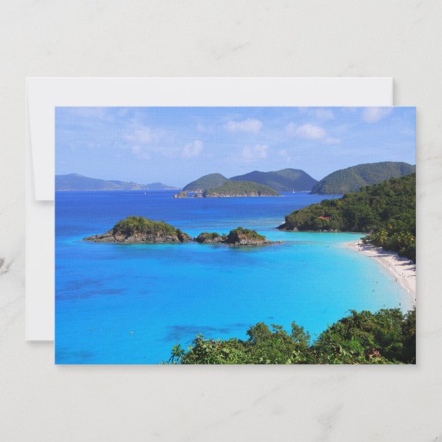 Einladungskarte von Cinnamon Bay (Vorderseite)