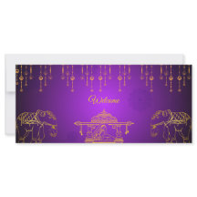 Einladungskarte von Mehndi