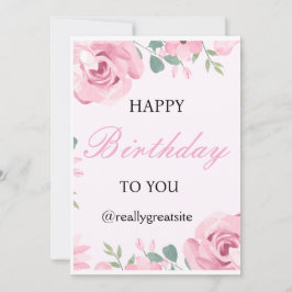 Einladungskarte zum 1. Geburtstag