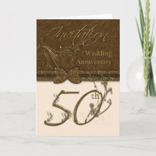 Einladungskarte zum 5. Jahrestag der Hochzeit