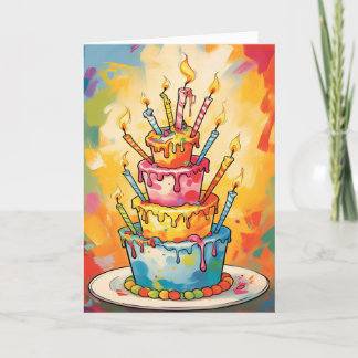 Einladungskarte zum personalisierten Geburtstag