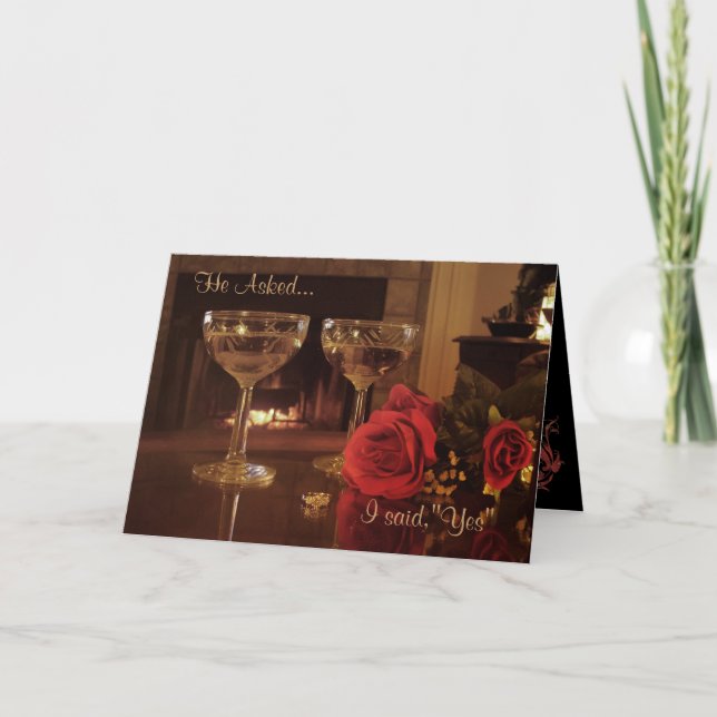 Einladungspartei Einladungskarten-Wein und Rose Einladung (Vorderseite)