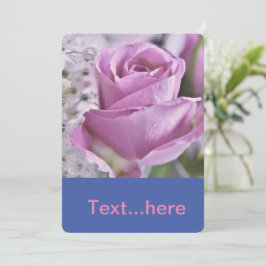 Einladungsvorlage für Hochzeitkarten Einladung