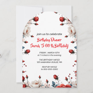 Einladungsvorlage zum 30. Geburtstag, 30 TH Einladung