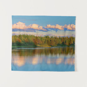 Einlass bei Sonnenuntergang   New Brunswick, Kanad Wandteppich