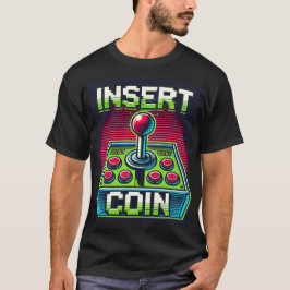 Einlegen des grafischen T - Shirt für den Retro-Co