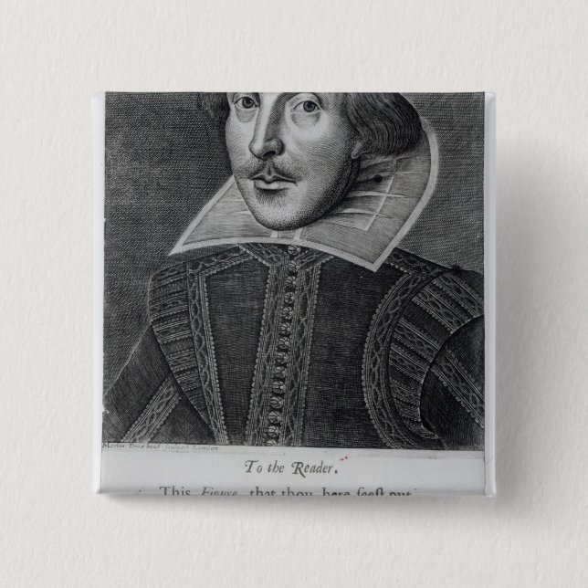 Einleitung, 'Herr William Shakespeares Button (Vorderseite)