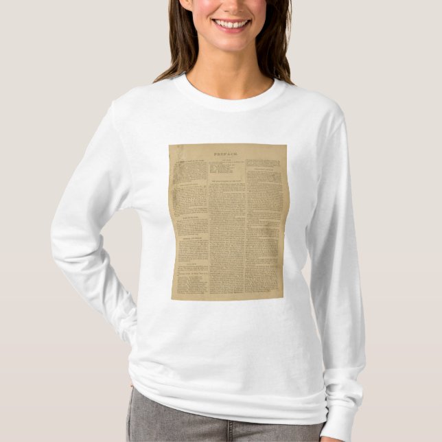 Einleitungs-Atlas des Staat von Maine T-Shirt (Vorderseite)