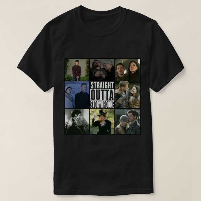 Einmal auf eine Zeit sind Zeichen und Paare von we T-Shirt (Design vorne)