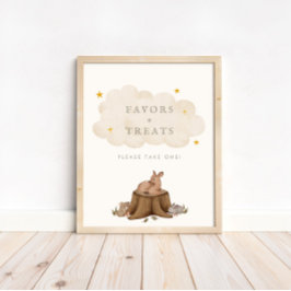 Einmal auf eine Zeit Woodland Favoriten und Lecker Poster