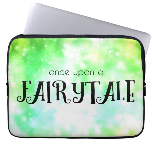 Einmal auf einem Märchen Laptopschutzhülle (Vorderseite)