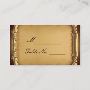 Einmal auf Hochzeitstag Platzkarte