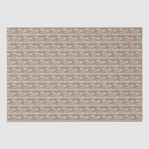 Einmal ein Adler, immer ein Adler. Oyster Typograf Seidenpapier