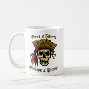 Einmal ein Piraterie Kaffeetasse