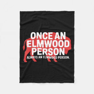 Einmal Elmwood-Mensch, immer Elmwood-Mensch Fleecedecke