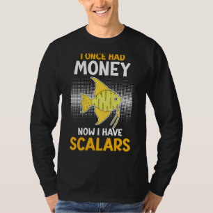 Einmal Geld hatte ich jetzt Angelfish Sailfin Aqua T-Shirt