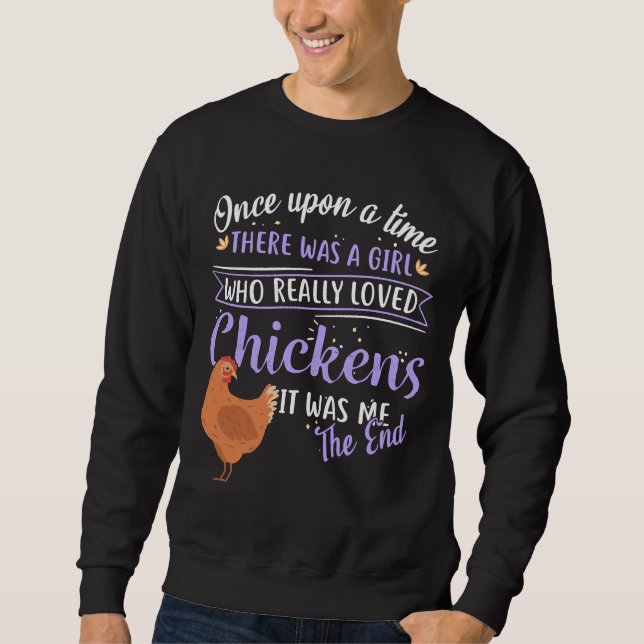Einmal im Hühnchen   Sweatshirt (Vorderseite)