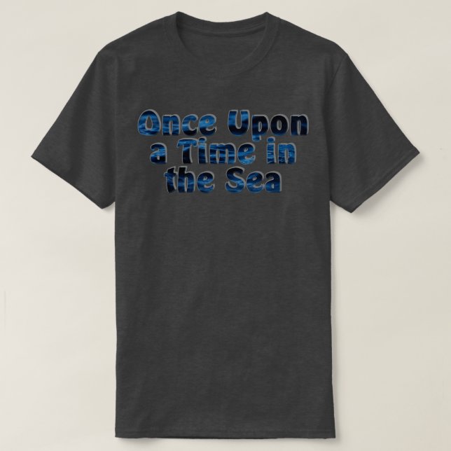 Einmal im Meer T-Shirt (Design vorne)