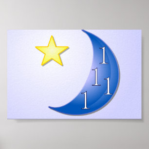 Einmal in einem blauen Mond Poster